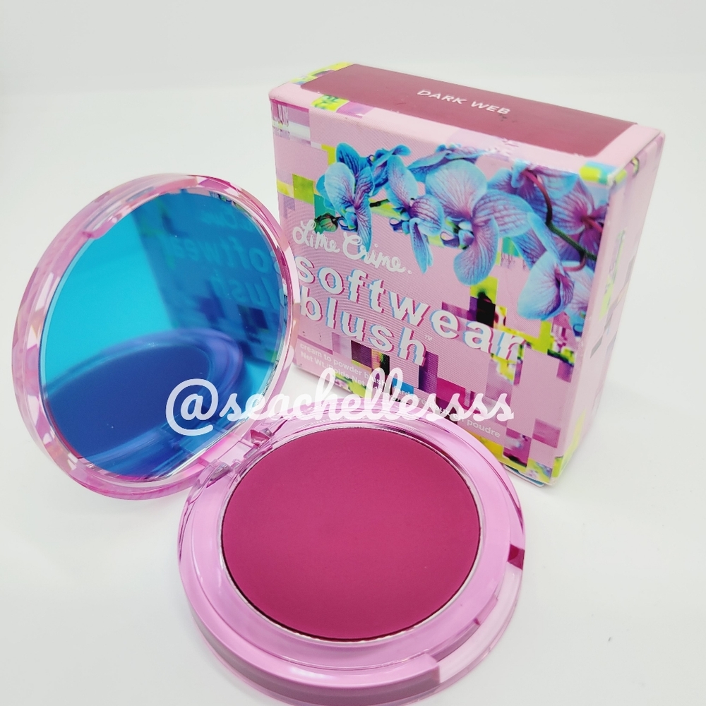 Dark Web | Soft Wear Matte BLush | Lime Crime | Brand New in Box | Authentic